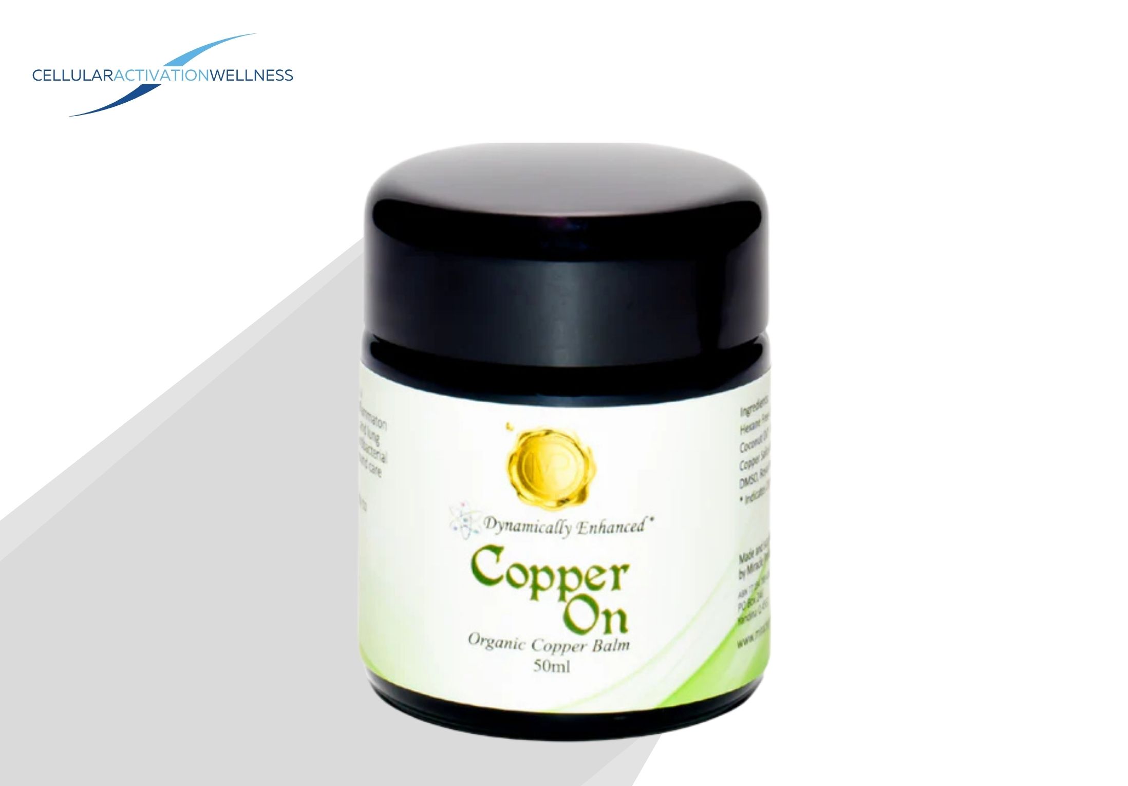 Castor Oil Copper Balm with DMSO - CopperOn 50ml